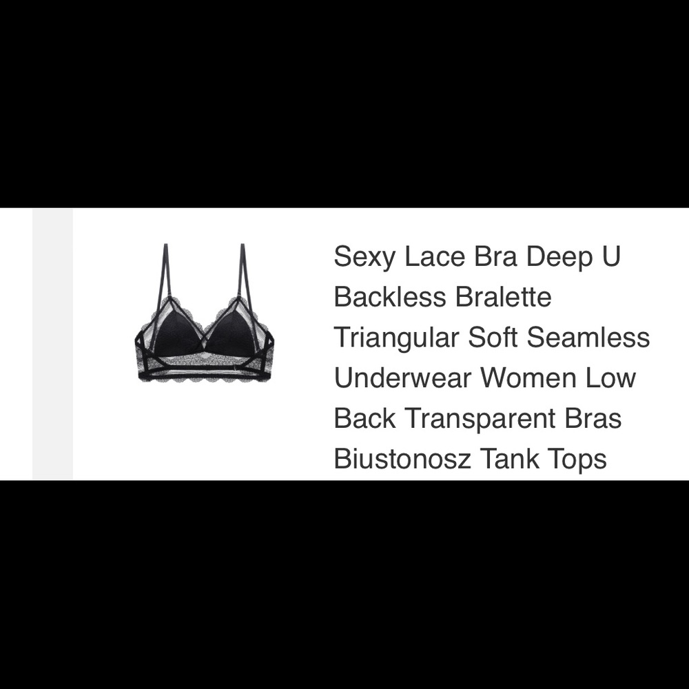 Lace bralette